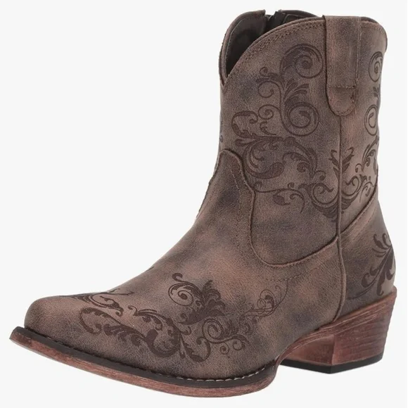 Brand new so cute and so comfortable roper booties!!! 🫶🏻🫶🏻❤️❤️ - Picture 1 of 9